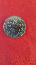 Joblot 10x coins (10pcs) - 1977 Queen Elizabeth II Silver Jubilee Crown Coin 