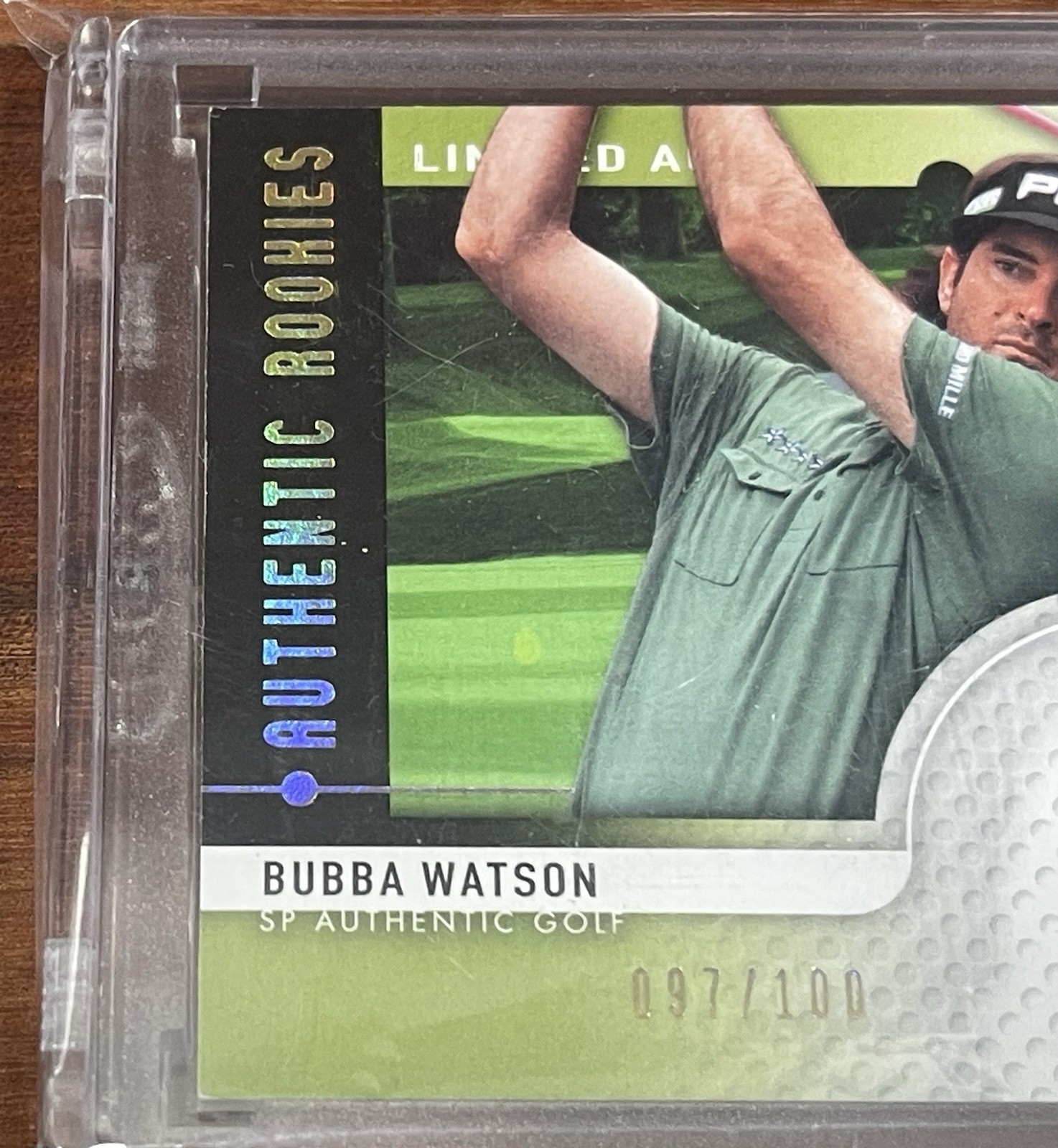 Bubba Watson 2012 UPPER DECK SP AUTHENTIC ROOKIES AUTO 97/1000 #81! RARE 🇺🇸⛳️ view 4