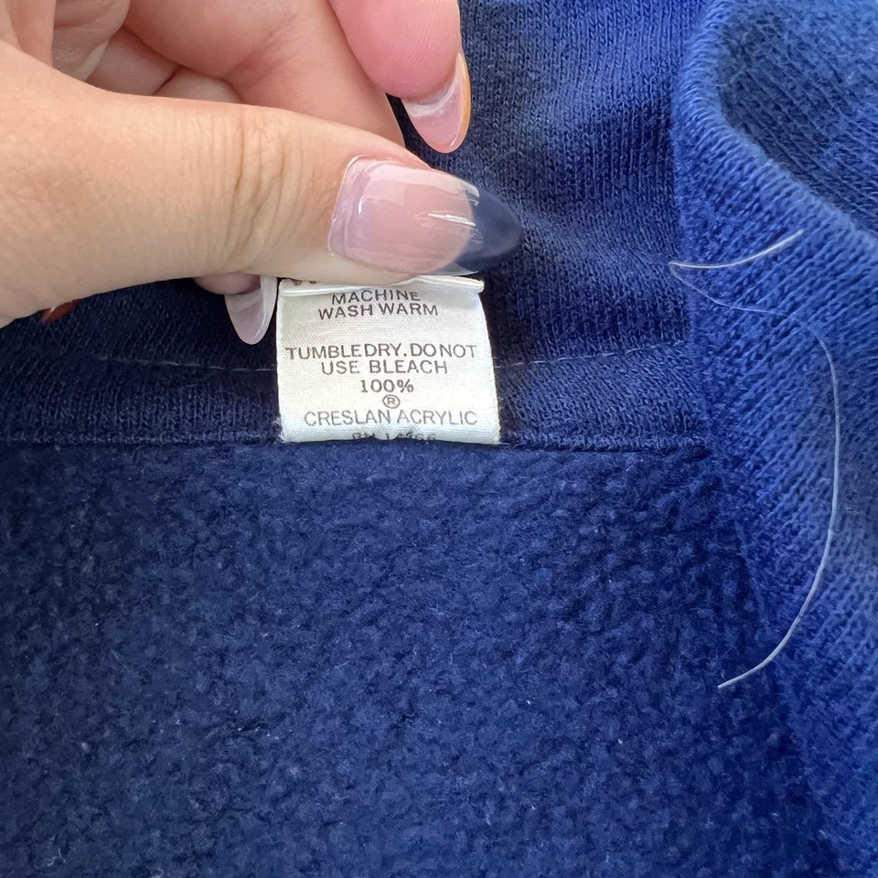 Chaqueta deportiva vintage para hombre grande azul marino rojo blanco cremallera rayas raglán hecha en EE. UU. AÑOS 70 Foto 3 de 4