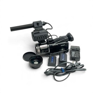 Sony HVR A1U Black Camcorder Moisture Warning Tape Drive Not Working