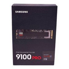 Samsung 9100 PRO NVMe M.2 SSD 1 TB PCIe 5 14.700 MB/s Lesen 13.300 MB/s NEU OVP