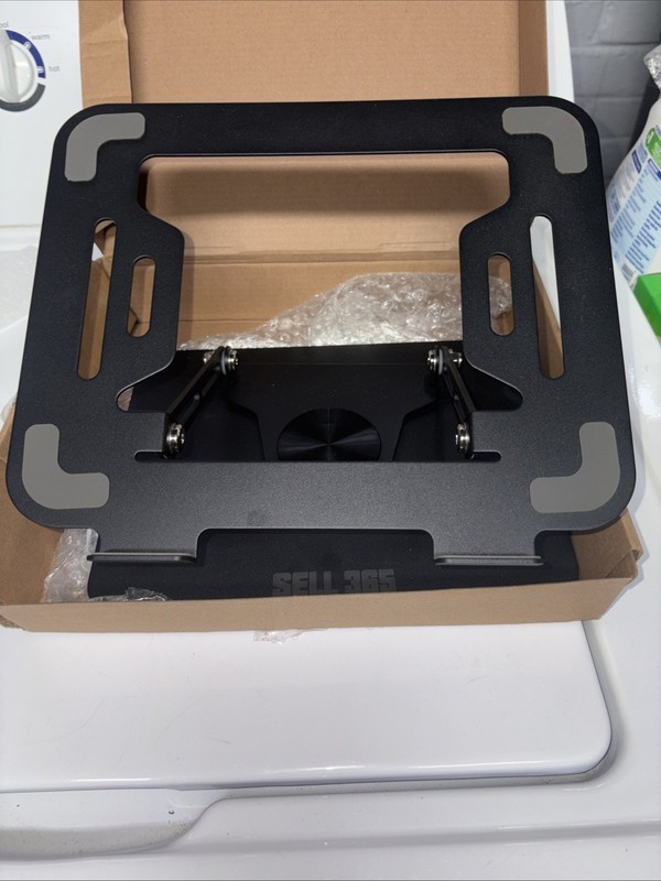 360° Rotating Metal Laptop Stand Riser Foldable Computer Notebook Holder Desk