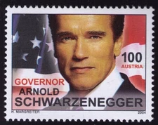Austria 2004 Arnold Schwarzenegger MNH