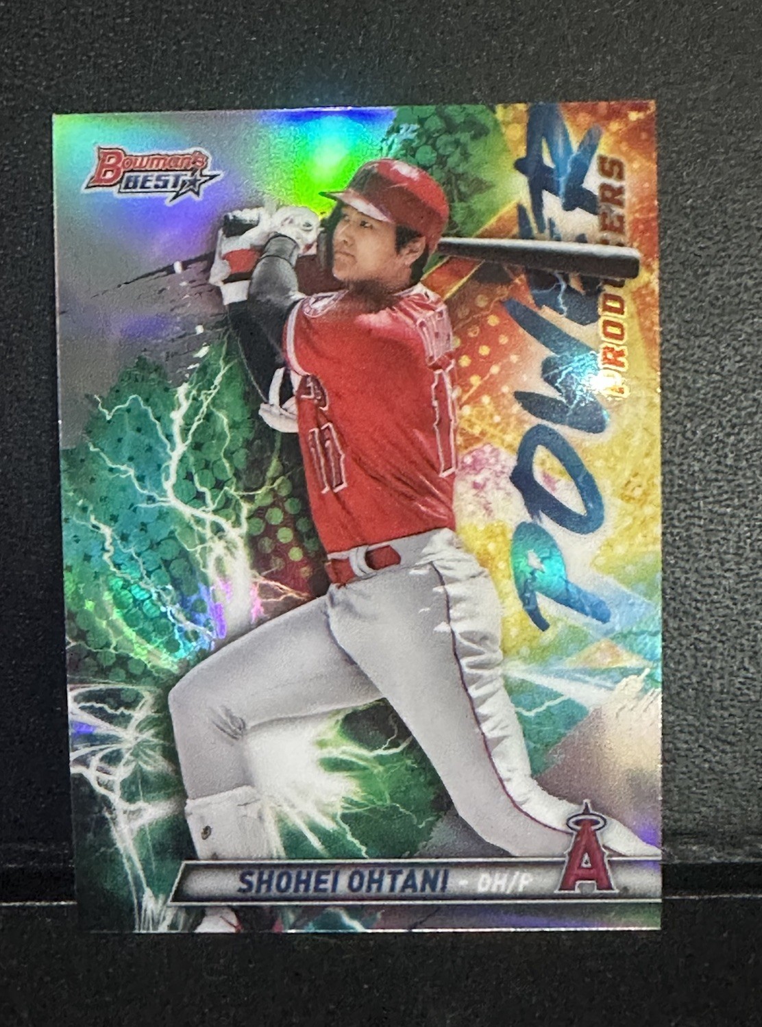 SHOHEI OHTANI 2019 Bowman's Best Power Producers Refractor #PP-SO LA ANGELS 2nd