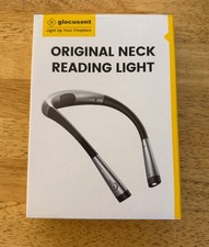 Glocusent LED Neck Reading Light - Hands Free Book Light for Reading in Bed