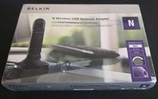 Belkin N Wireless USB Network Adapter High Performance Networking