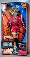 NBA Chicago Bulls 1998 Barbie Doll Signature Unknow Mattel Collect Edition New