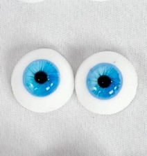 16mm BJD doll eyes - resin blue made in Japan
