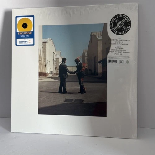 PINK FLOYD Wish You Were Here  50th Anniversary LIMITED EDITION YELLOW VINYL NEW