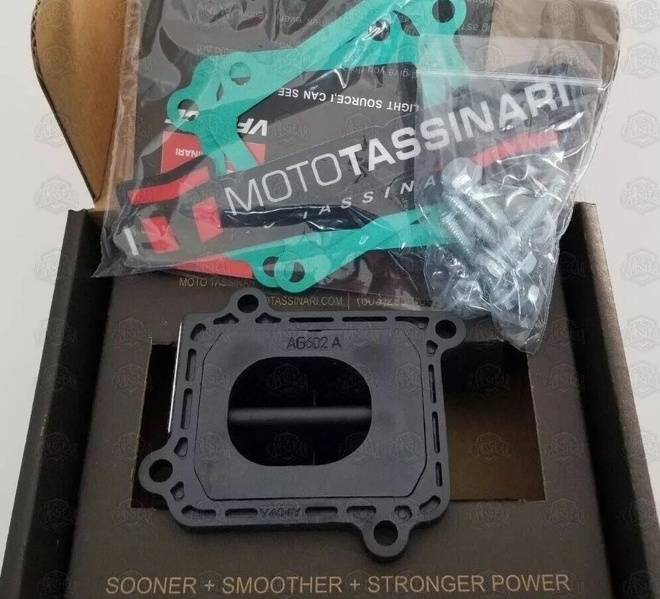 Nuevo sistema de válvulas de 4 cañas Moto Tassinari V-Force Yamaha YZ125 2005-2022 V4R04 Foto 4 de 4