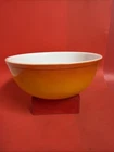Vintage PYREX “Flameglo” Red Orange #404 4 Qt Nesting Mixing Bowl