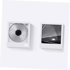 Rechargeable CD Player with Bluetooth Instant Disk Audio CP1 white