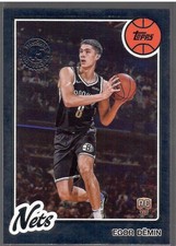 2025/26 Topps Flagship Basketball #80BK-55 Egor Demin 45th Anniversary RC