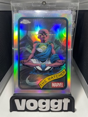 2025 Topps Chrome Marvel Refractor The Watcher #28