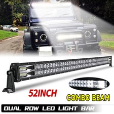 22'' 52 inch Straight Led Light Bar for Land Rover Defender Discovery 1 & 2