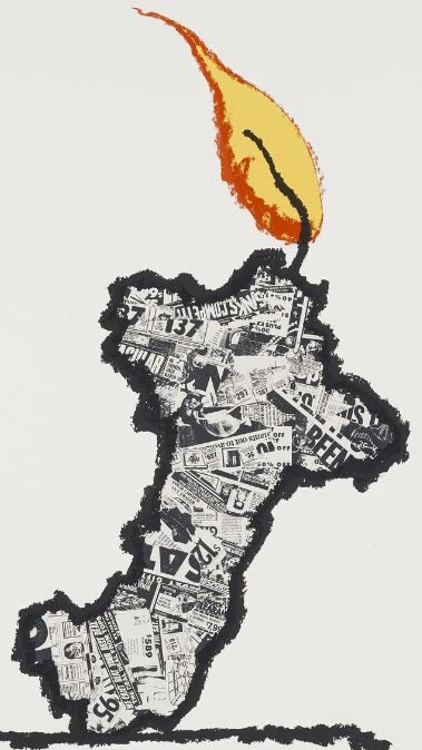 Claes Oldenburg Firmado Hors Commerce - Impresión del Centenario, Iglesia Conmemorativa Judson Foto 2 de 4