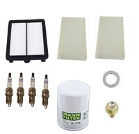 Honda Civic 03-05 Kit Oil Air Cabin Air Filters Bosch Plugs Oil Drain Plug on sale Honda Civic 03-05 Kit Oil Air Cabin Air Filters Bosch Plugs Oil Drain Plug on sale