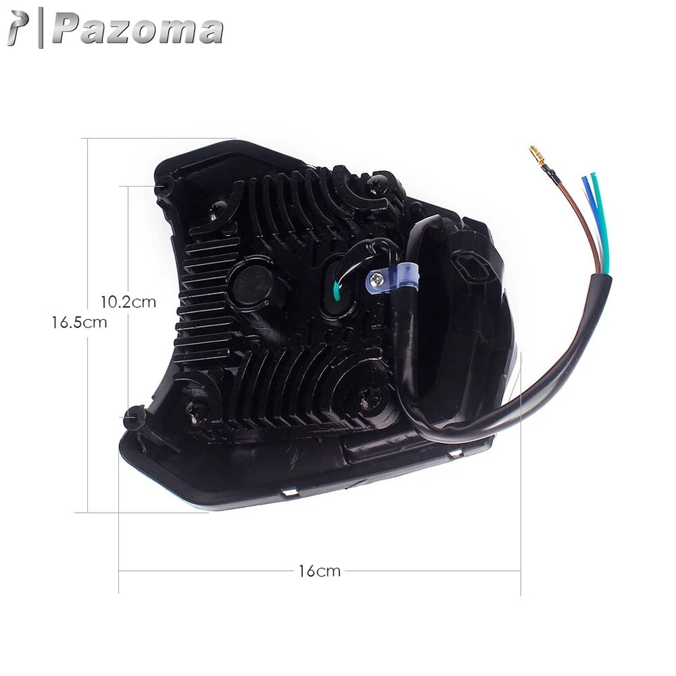 Faro LED para moto de cross EXC XCF XCW TE TC 250 300 350 450 KLX250 Enduro MX Foto 2 de 4