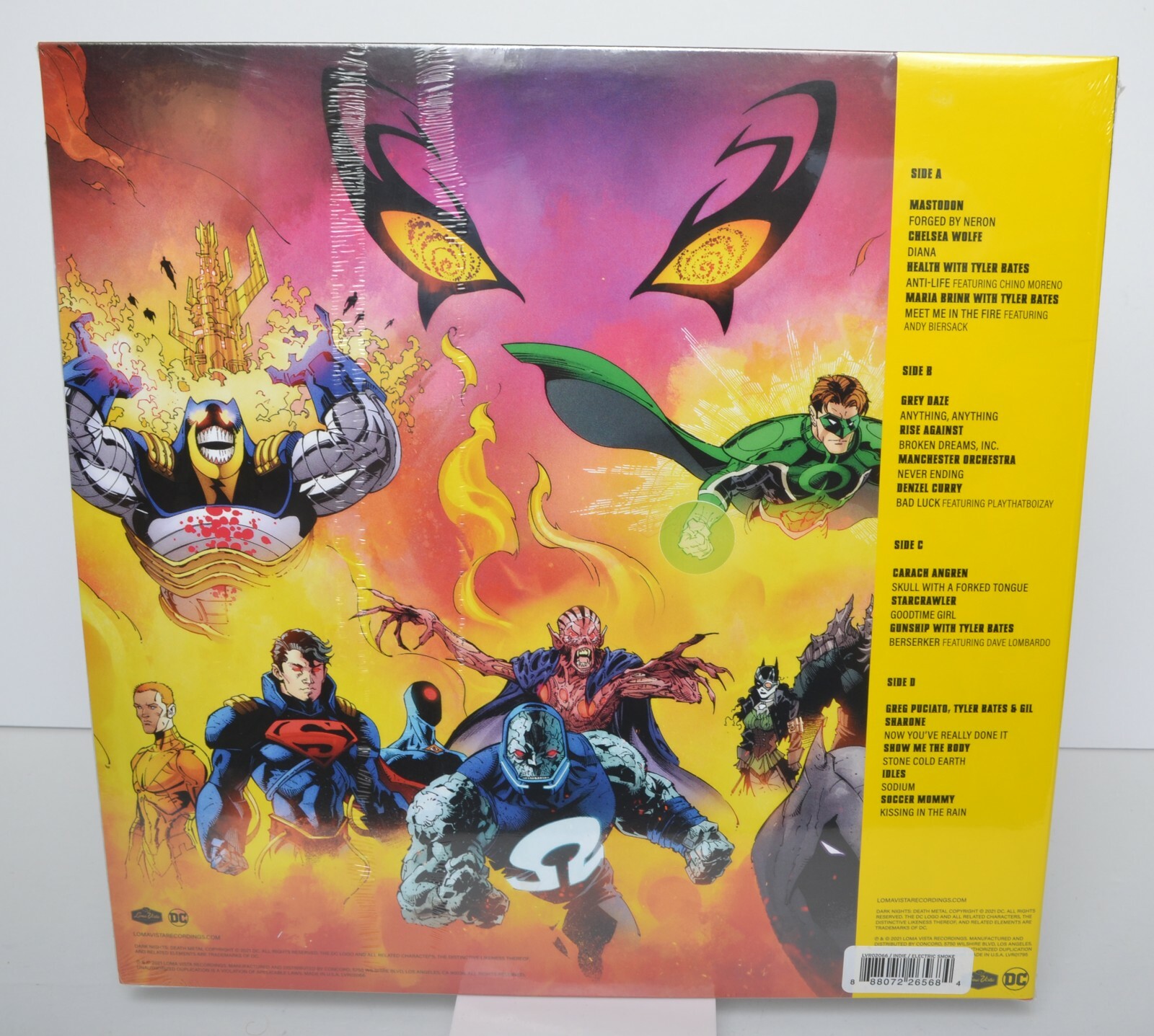 DC Comics DARK NIGHTS DEATH METAL SOUNDTRACK Superman Cover 2xLP