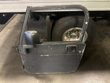 1997-2006 Jeep Wrangler Tj Front Left Driver Side Full Door Black Oem 97-06