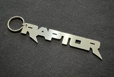 Ford F-150 RAPTOR Keychain Stainless Steel W/...