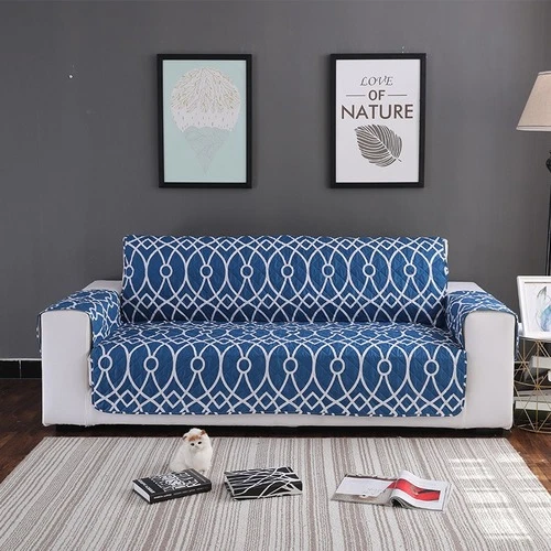 Printed Sofa Cover 1seater 2seater 3seater Pet Slipcover Plaid Floral Sofa Cover - Bild 10 von 15