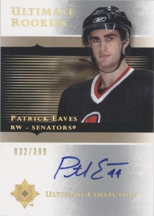 2005-06 Ultimate Collection - Patrick Eaves #128
