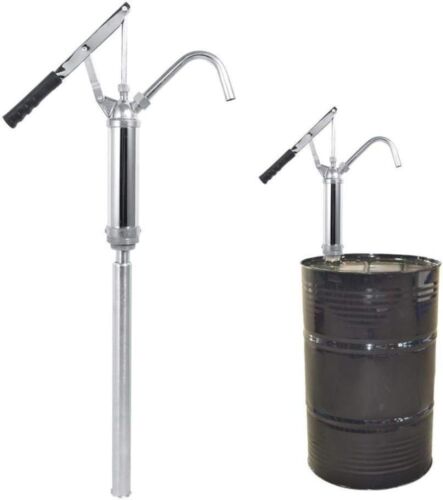 Fasspumpe für 60 200 Liter Fässer Hand Hebel Pumpe Ölfasspumpe Ölpumpe 20L/min - Afbeelding 1 van 7