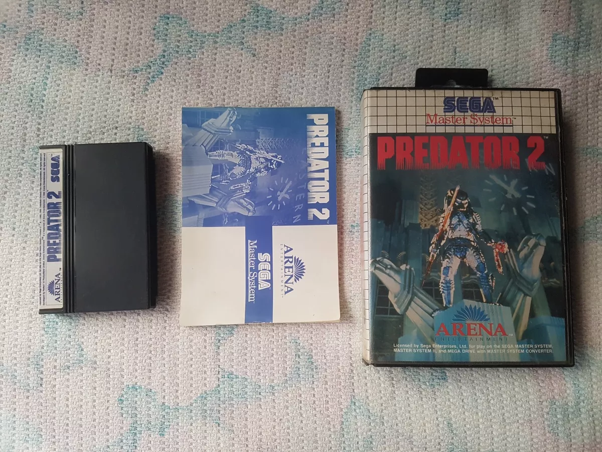 SEGA Master System PREDATOR 2 Complete - EUR Version !