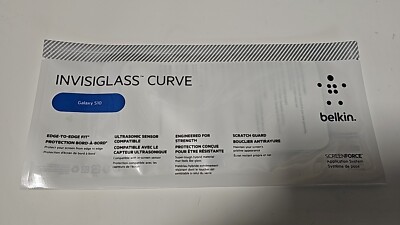 Belkin InvisiGlass Curve for Samsung Galaxy S10 advanced screen protector -