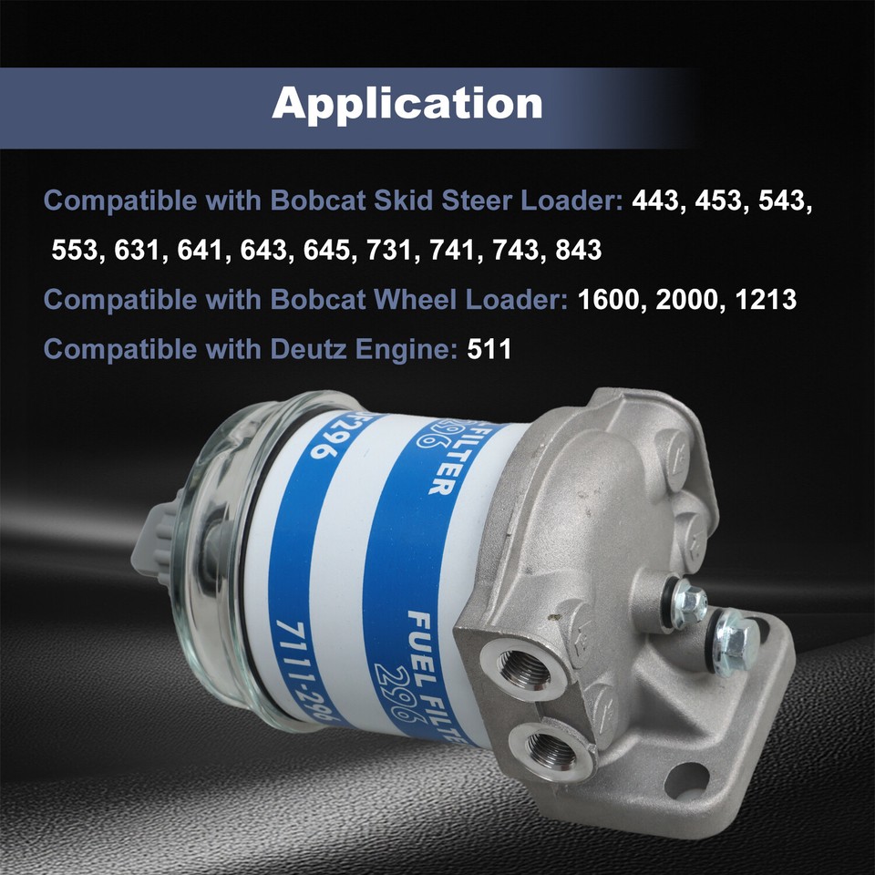 Filtro De Combustible 3885315 3885315b Compatible Con Bobcat | Meses - Foto 8