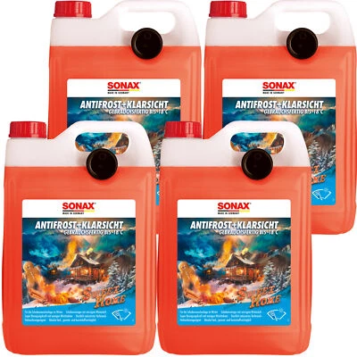 Sonax Scheibenreiniger Frostschutz 4x5L AntiFrost&KlarSicht Sweet Home Lebkuchen