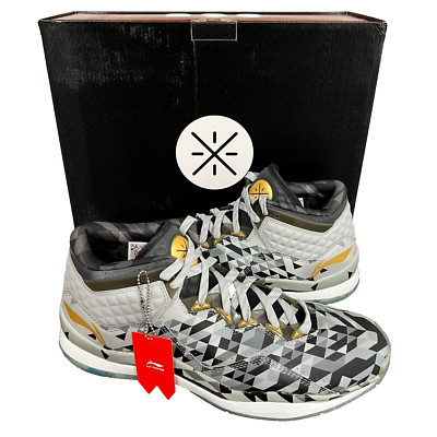 Size 14 Way of Wade 3 BIRTHDAY Sample PE Li-Ning Men's Basketball Shoes Rare