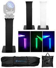 1 Totem Light Stand Black White Scrims For Chauvet Rogue R2 Wash
