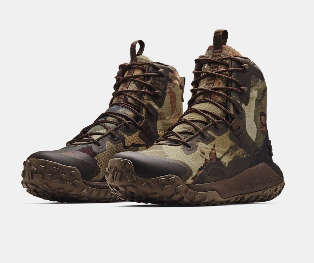 UNDER ARMOUR UA HOVR STORM PROOF BOOTS CAMO 3023105-901 M8  display picture 2