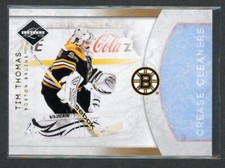 2011-12 LIMITED CREASE CLEANERS GOLD SPOTLIGHT #1 TIM THOMAS 19/25 *14825