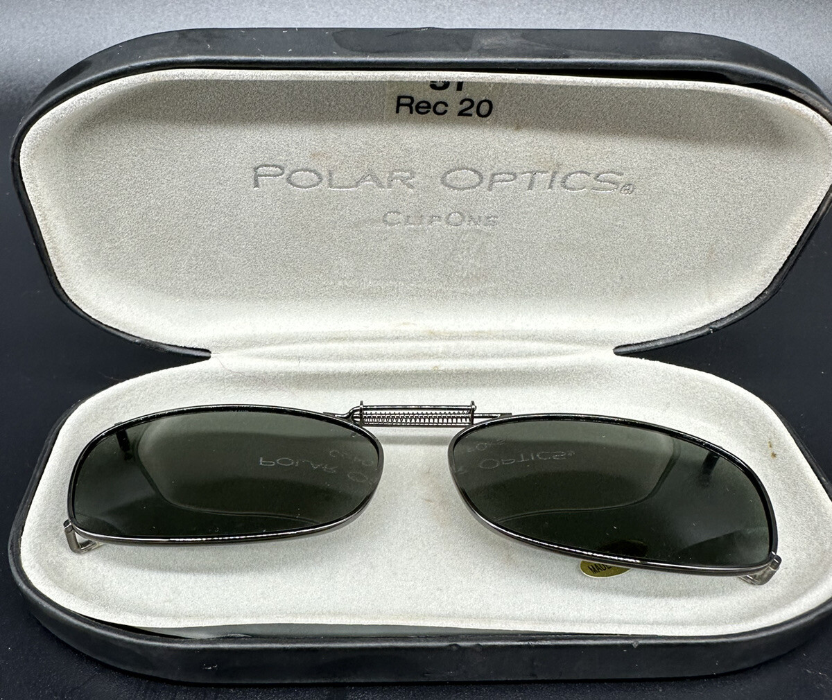 Polar Optics Polar Clip On Glasses Polar Optics Polarized Full