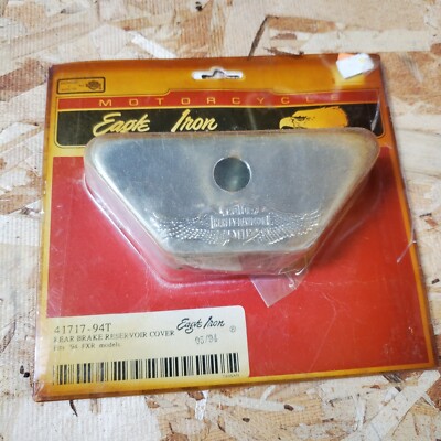 Eagle Iron 1994 FXR Rear Brake Reservoir Cover Winged Bar and Shield 41717-94T