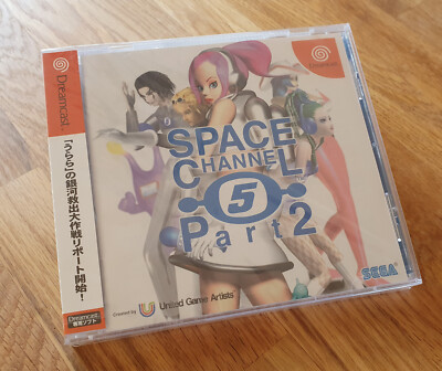Sega Dreamcast Space Channel 5 Part2 - NEU - OVP in Folie - JAPAN - NTSC