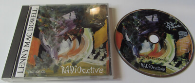 CD Lenny Mac Dowell - Radioactive, Blue Flame Picture CD 1988