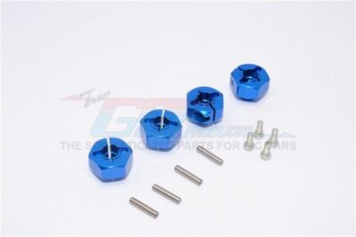 GPM WR010 ALLOY HEX ADAPTORS 12mm 1/10 RC AXIAL RACING WRAITH 4WD ROCK RACER