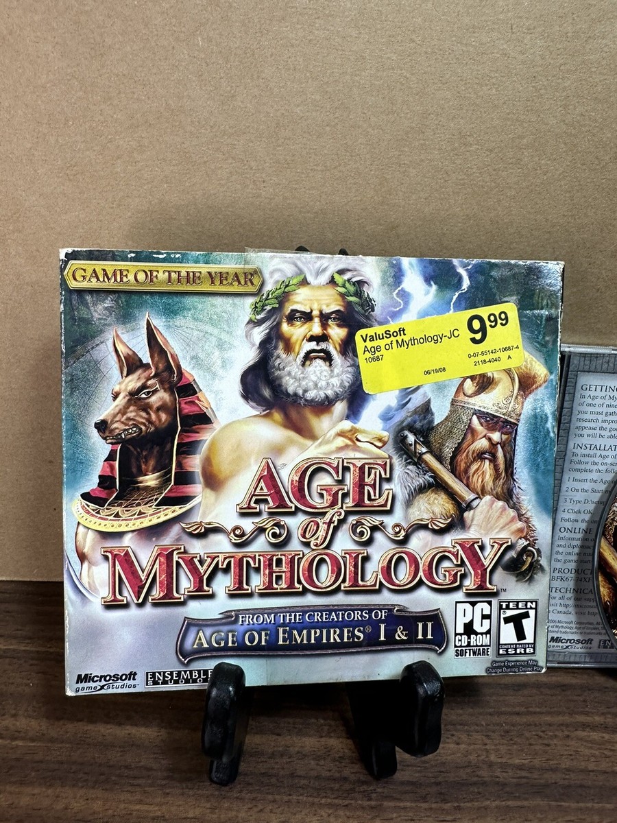 Age of Mythology: Collectors Edition PC w/ Product Key | eBay