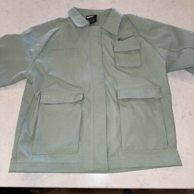 Nike Sportswear Swoosh Women's Woven Jacket Mint Green Size XS CZ8898-006