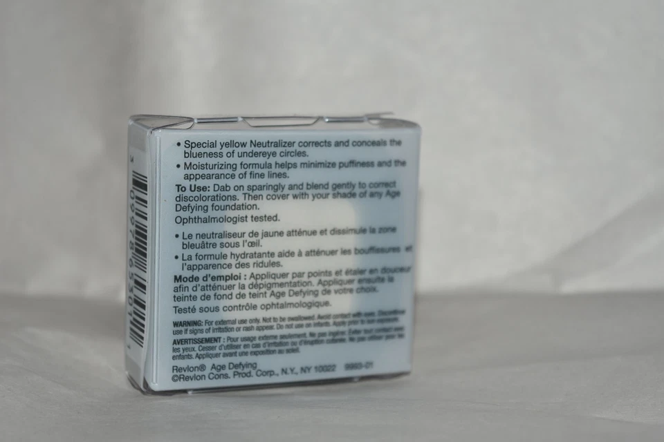 NIP Revlon Age Defying all day lifting concealer - 01 Neutralizer ~ Sealed - Image 3 of 3