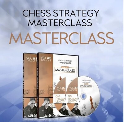 MASTERCLASS - Damian Lemos' Strategy Chess Masterclass   Vol 3 Chess DVD
