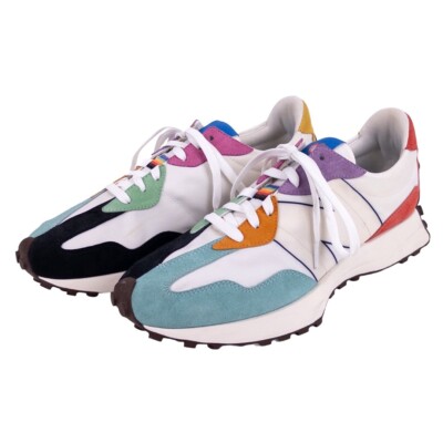 Ajio Womens Sneakers Colorblock Sneakers Size New Balance 327