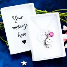 Unicorn Necklace, Personalised Gift, Fantasy Charm, Children's Necklace, Magical