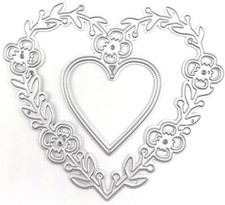 Heart Cutting Dies for Card Making, Cutting Dies Cut Stencils for DIY Scrapbo...