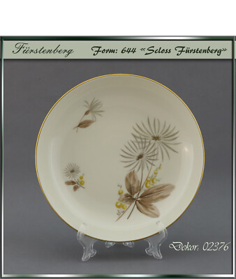 Coupe Teller 18,5cm Form 644 SCHLOSS FÜRSTENBERG von Fürstenberg Dekor 02376