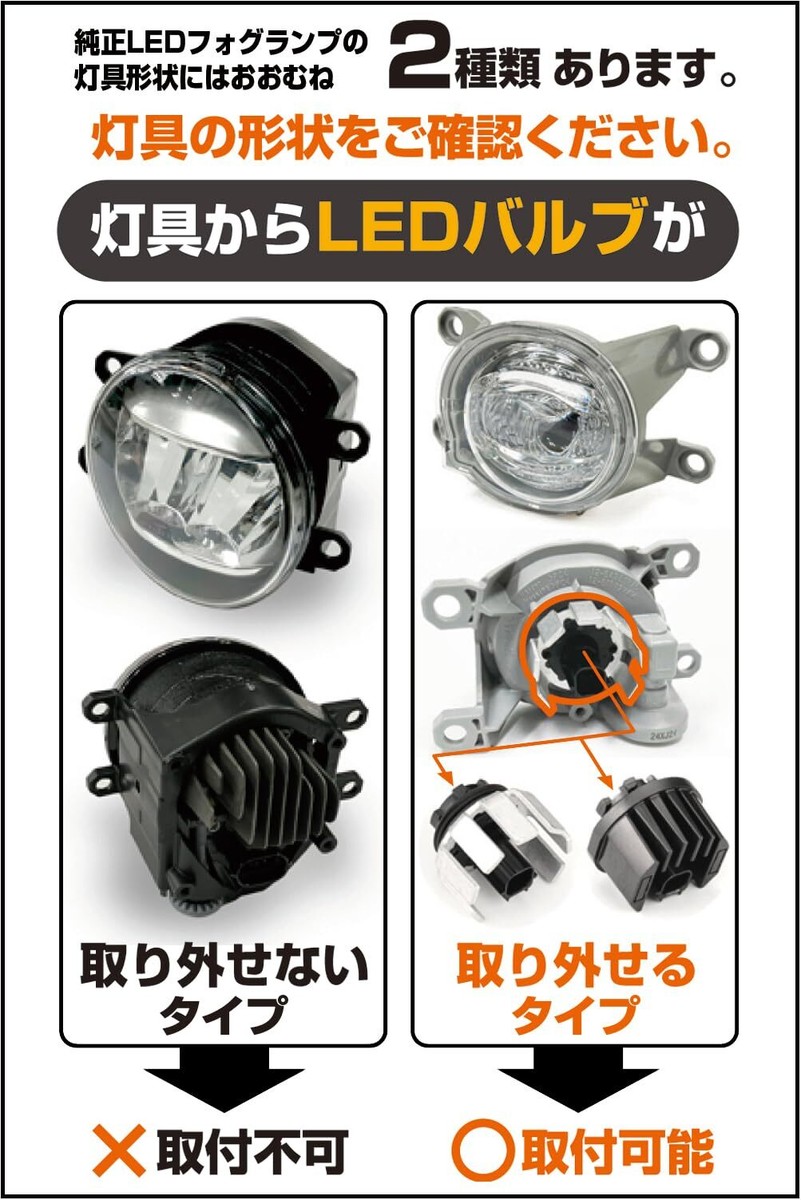 IPF Fog Lamp LED L1B 5000lm 2600K Yellow 12V 2Pieces 5L4FLM | eBay